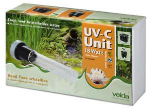 Velda UV-C Unit 18 Watt Inbouw - Zuiver Water in Vijvers, Geschikt voor Meerdere Filters