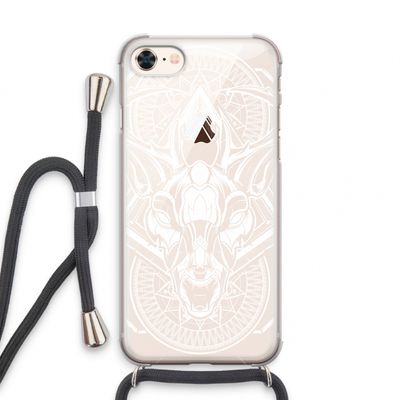 Oh Deer: iPhone 8 Transparant Hoesje met koord