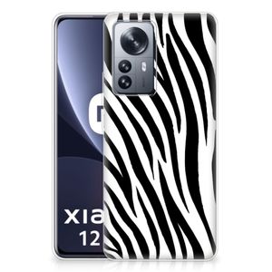 Xiaomi 12 Pro TPU Hoesje Zebra