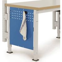 Manuflex ZB3576 Doekhouder voor alle werktafels en werkbanken bxdxh 67 x 25 x 40 mm