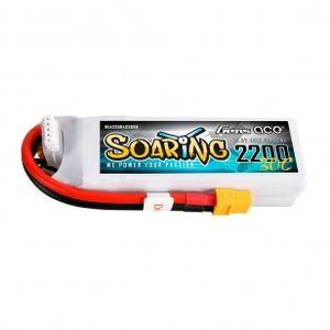 GensAce Soaring Lipo 30C 14.8 volt 2200mah met XT60