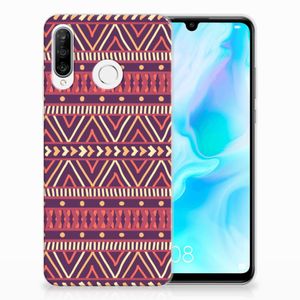 Huawei P30 Lite TPU bumper Aztec Paars