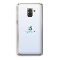MSN: Samsung Galaxy A8 (2018) Transparant Hoesje