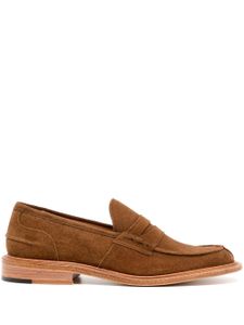 Tricker's mocassins en daim - Marron