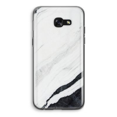Elegante marmer: Samsung Galaxy A5 (2017) Transparant Hoesje