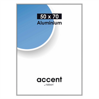 Nielsen Design Nielsen Fotolijst 52724 Accent Mat Zilver 50x70 cm - thumbnail