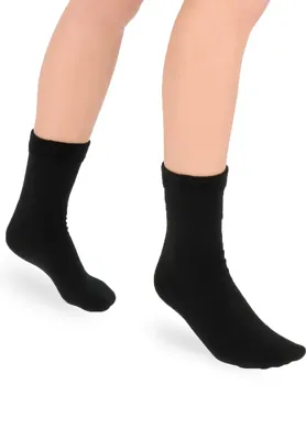 Marianne 2-pak - Fleece sokken - Zachte warme dames sokken - Fleece huissokken en bedsokken - Warme sokken dames