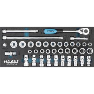 Hazet HAZET 163-379/38 Dopsleutelset Metrisch 3/8 (10 mm) 38-delig