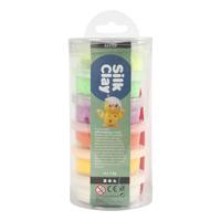 Creativ Company Silk clay voorjaarskleuren, 6x14gr.