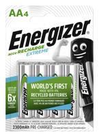 Batterij oplaadbaar energizer 4x aa