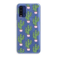 Cactus Lover: Xiaomi Redmi 9T Transparant Hoesje