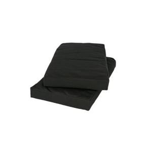 MaximaVida picknicktafelkussen Havana zwart 55 x 27,5 x 5 cm 6 stuks