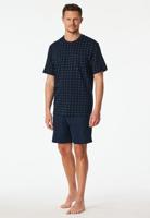 Schiesser Schiesser Heren Pyjama Short dark blue 181155 54/XL