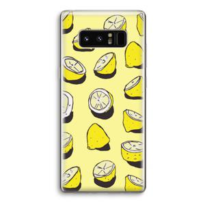 When Life Gives You Lemons...: Samsung Galaxy Note 8 Transparant Hoesje