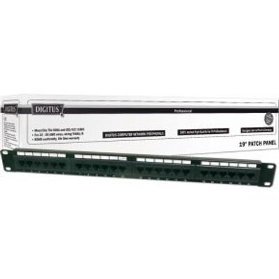 Digitus 19 CAT 5e patch panel - [DN-91524U]