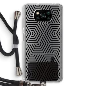 Magic pattern: Xiaomi Poco X3 NFC Transparant Hoesje met koord