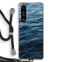 Oceaan: Sony Xperia 1 III Transparant Hoesje met koord