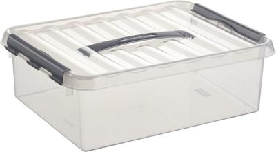 Sunware Q-line opbergbox 10L transparant