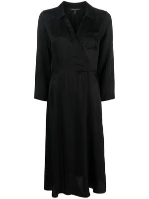 Armani Exchange robe à manches longues - Noir