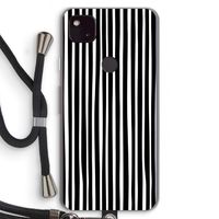 Stripes: Pixel 4a 5G Transparant Hoesje met koord