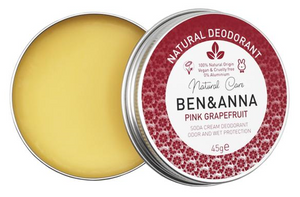 Ben & Anna Deodorant Crème - Pink Grapefruit