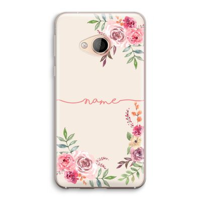 Rozen: HTC U Play Transparant Hoesje