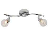 Brilliant LED-lamp (2-vlammig, Chroom, Buis met spots) - thumbnail