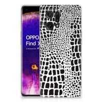 OPPO Find X5 | TPU Hoesje | Slangenprint OPPO Find X5 | TPU Hoesje | Slangenprint