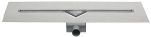 Easydrain S-line Douchegoot 80 Cm. Voor Natuursteen Rvs