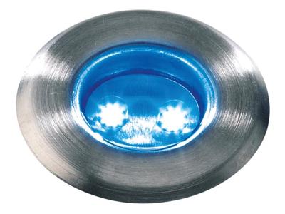 Garden lights astrum blue inbouwspot 12 v 1 lm 0.5 w 12000-15000 k - Velleman