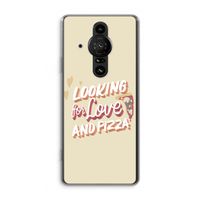 Pizza is the answer: Sony Xperia Pro-I Transparant Hoesje
