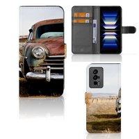 Xiaomi Poco F5 Pro Telefoonhoesje met foto Vintage Auto - thumbnail