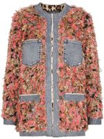 Dolce & Gabbana veste en jacquard à effet texturé - Rose