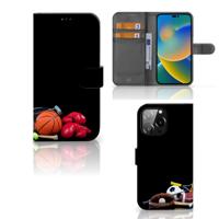 iPhone 14 Pro Max | Wallet Case | met Pasjes | Sports