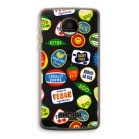 Fruitsticker: Motorola Moto Z Force Transparant Hoesje