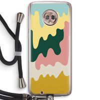 Baar B: Motorola Moto G6 Transparant Hoesje met koord