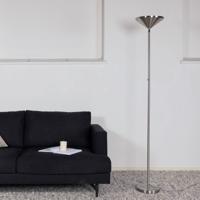 Nohr Vloerlamp 'Kashena' 180cm hoog, kleur Zilver