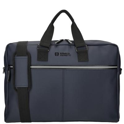 Enrico Benetti Waterproof Laptop Schoudertas Bergen 17&apos;&apos; Navy