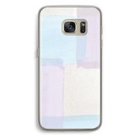 Square pastel: Samsung Galaxy S7 Transparant Hoesje