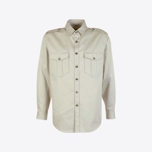 Overshirt Beige Logo Rug