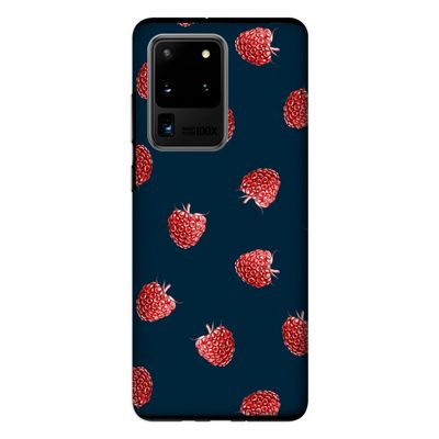 Framboosjes: Samsung Galaxy S20 Ultra Tough Case