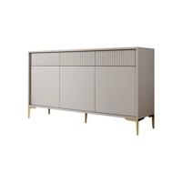 Meubella Dressoir Five - Beige - 152 cm - thumbnail