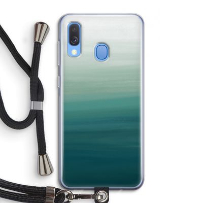 Ocean: Samsung Galaxy A40 Transparant Hoesje met koord