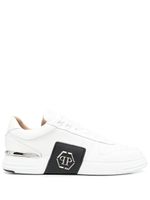 Philipp Plein baskets Hexagon - Blanc