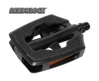 Union pedalen sp-890 alu mat zwart sandblock op kaart