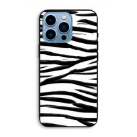 Zebra pattern: iPhone 13 Pro Max Biologisch afbreekbaar hoesje