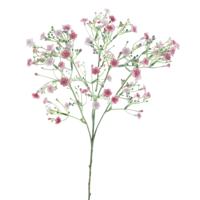 Kunstbloem Gipskruid Viette - 45 cm - roze - losse tak - kunst zijdebloem - Gypsophila - thumbnail