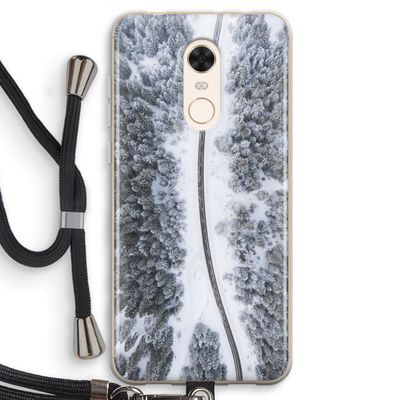 Snøfall: Xiaomi Redmi 5 Transparant Hoesje met koord
