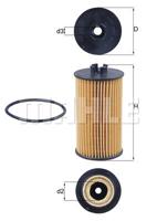 Oliefilter MAHLE, Diameter (mm)56mm, u.a. für Opel, Chevrolet, Vauxhall, Fiat, Suzuki, Alfa Romeo, Saab - thumbnail