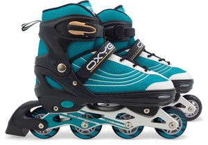 Skids Control Oxygen Inline Skates Semi softboot Verstelbaar Petrol maat 42 45